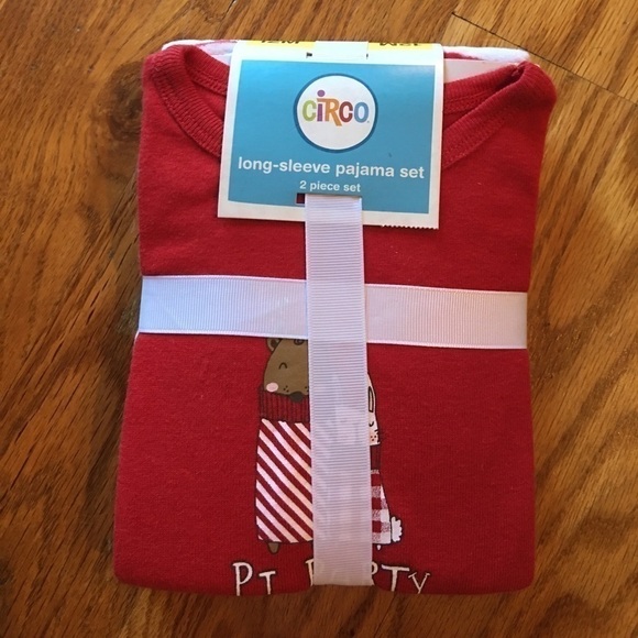 NWT Baby long sleeve holiday pajama set - Picture 1 of 4